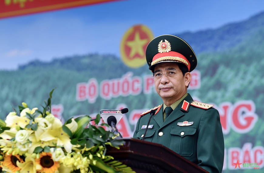 Đại tướng Phan Văn Giang chủ trì Lễ phát động “Tết trồng cây đời đời nhớ ơn Bác Hồ”